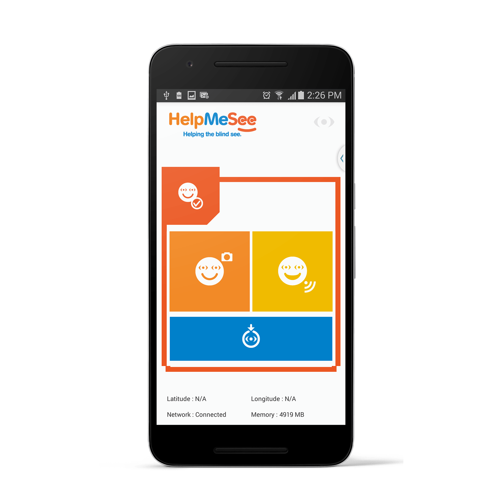 HelpMeSee Reach App image